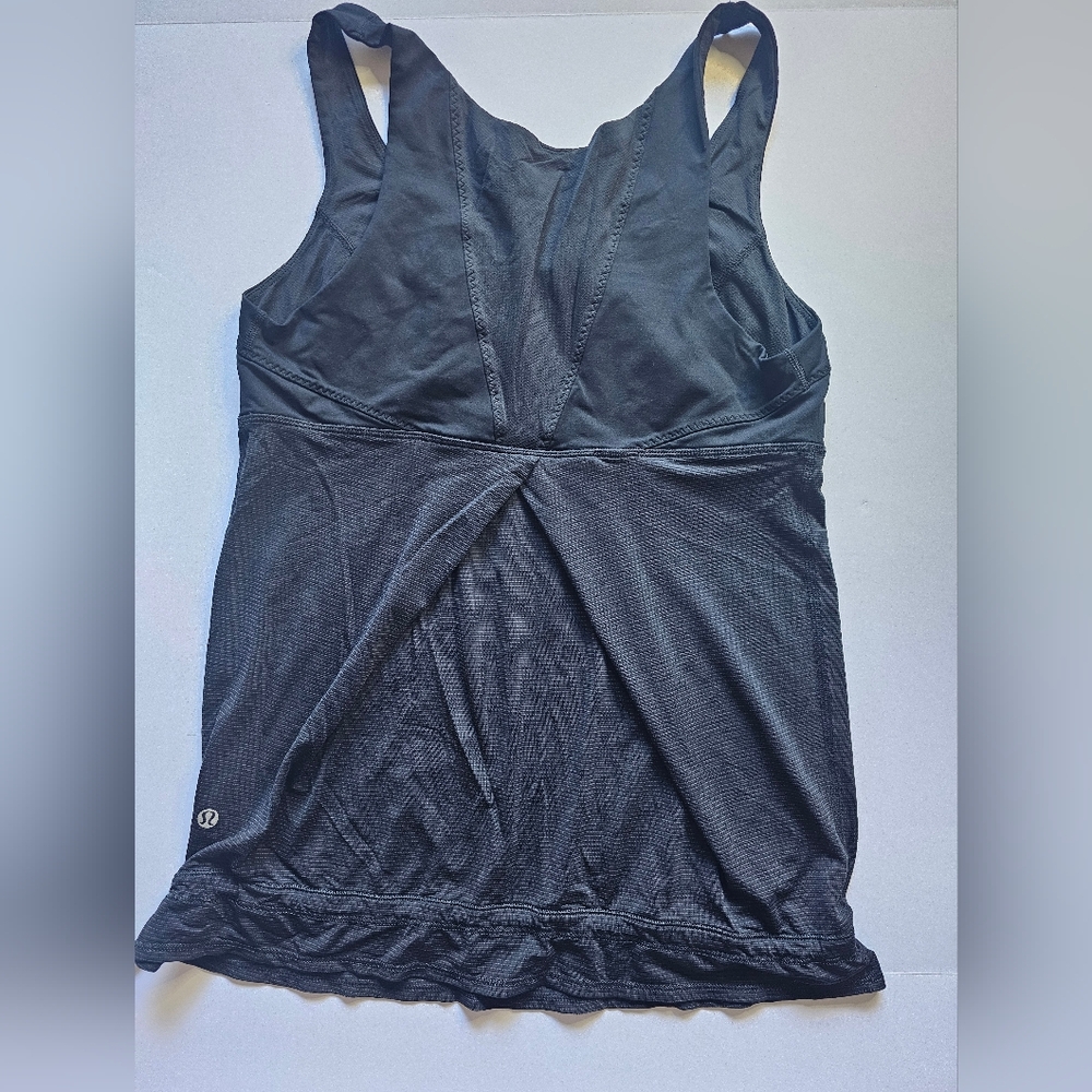 LULULEMON Black Athletic Drawstring hem Size 8 - Picture 2 of 9